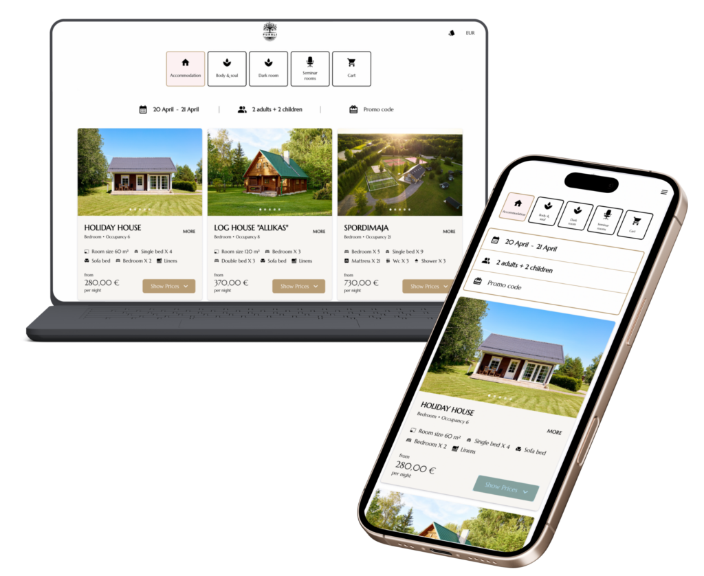 Hotel internet booking engine